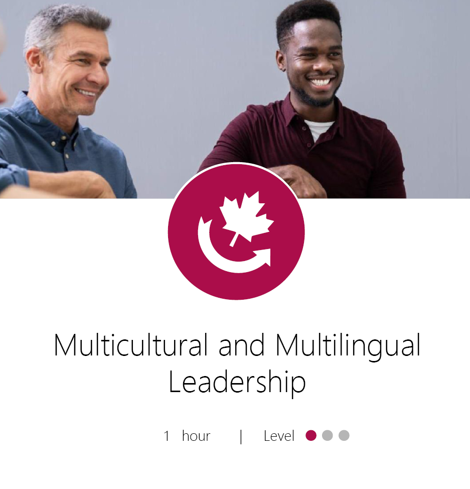 Multicultural and Multilingual Leadership Product Graphic